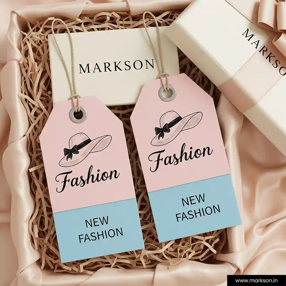 A4 Custom Hang Tags Printing Online Markson India