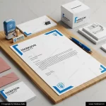 A4 Letterhead 2 A4 Letterhead Mockup Design Markson India