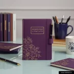 A5 Custom Diaries Mockup Design Markson India