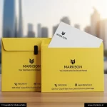 Custom Envelopes 5 A5 Custom Envelopes Mockup Design Markson India