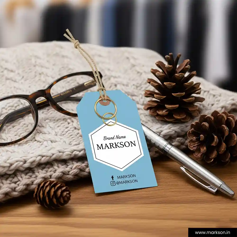 A5 Custom Hang Tags Latest Price Markson India