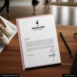 A5 Letterhead 1 A5 Letterhead Printing Online Markson India
