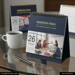 Premium Calendars Printing 2 A5 Premium Calendars Mockup Design Markson India
