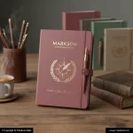 A5 Premium Diaries Mockup Design Markson India