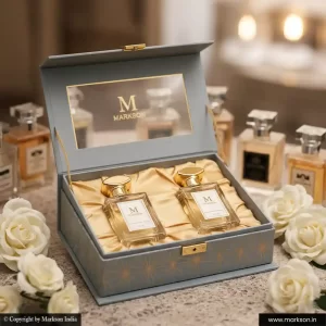 Best 100ML 2 Perfume Window Kit Boxes Manufacturers Near Me Markson India