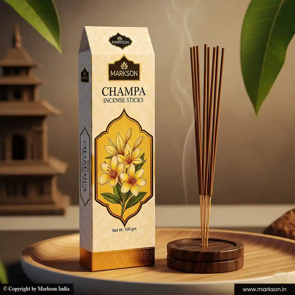 Best 100g Premium Gable Top Incense Stick Boxes Manufacturers Near Me Markson India