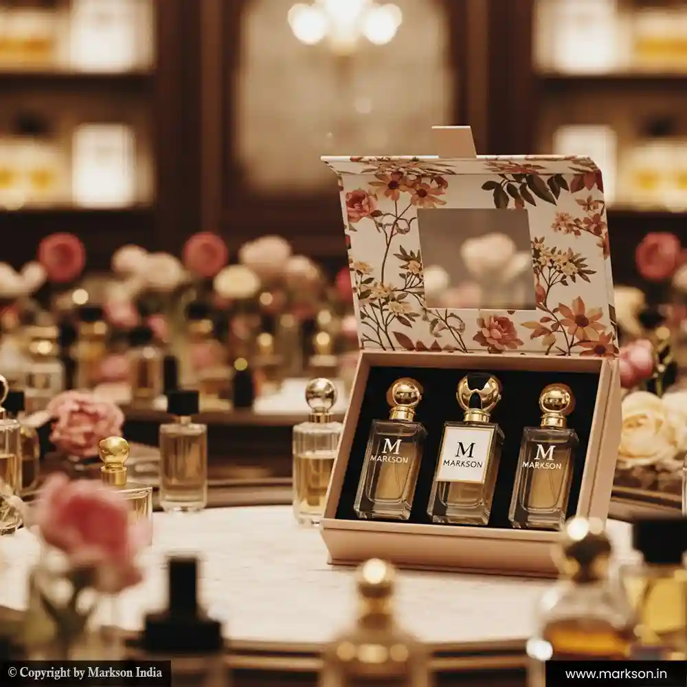 Best 10ML 3 Perfume window Kit Boxes Manufacturers Near Me Markson India