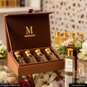 Best 10ML 4 Attar Kit Boxes Manufacturers Near Me Markson India