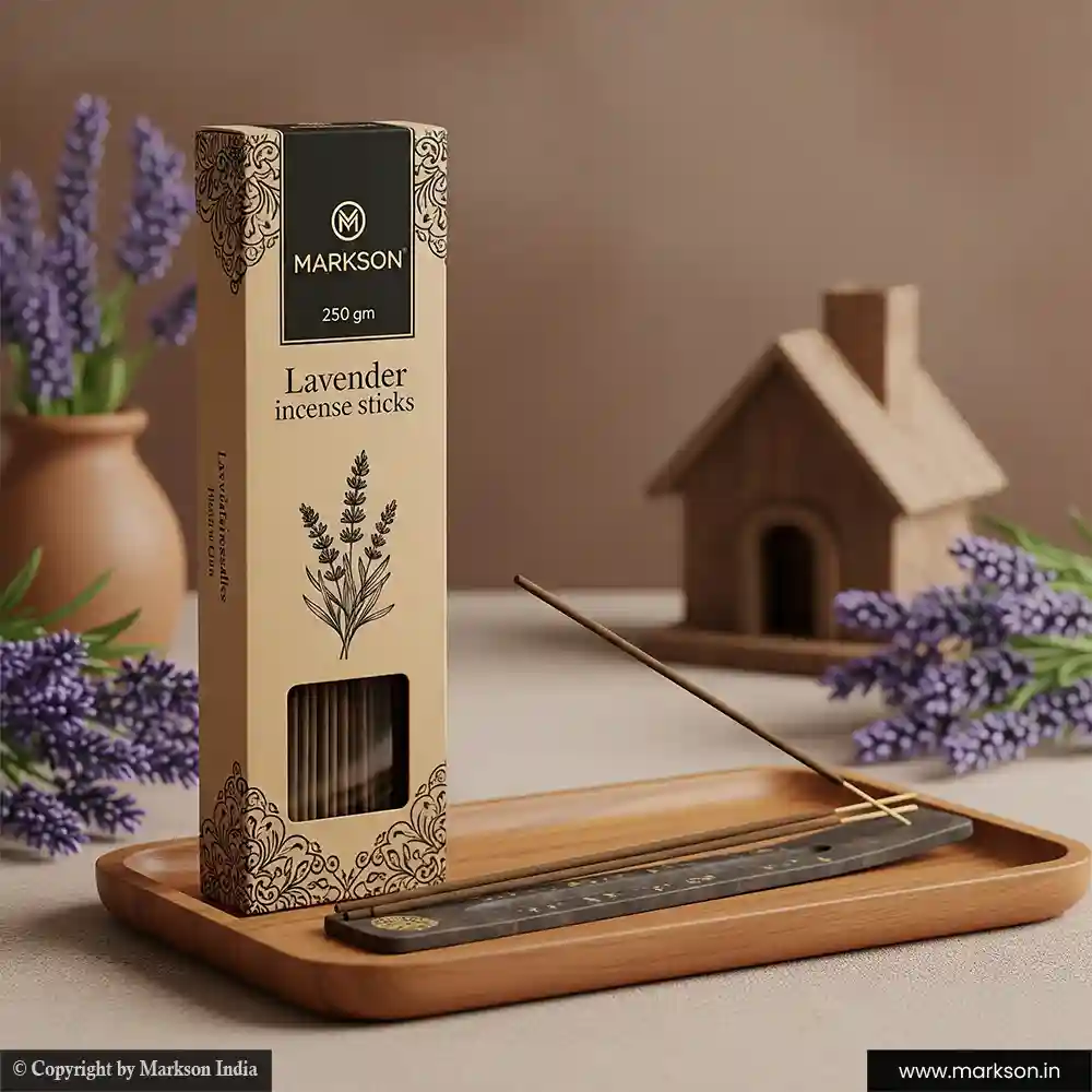 Best 250g Eco Friendly Window Incense Stick Boxes Manufacturers Near Me Markson India
