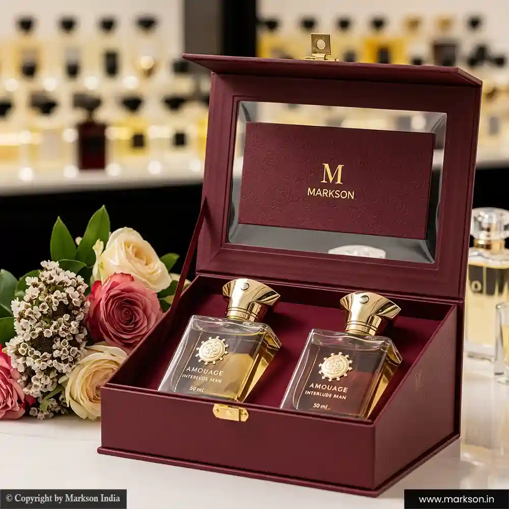 Best 50ML 2 Perfume Window Kit Boxes Manufacturers Near Me Markson India
