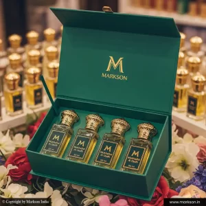 Best 50ML 4 Attar Kit Boxes Manufacturers Near Me Markson India
