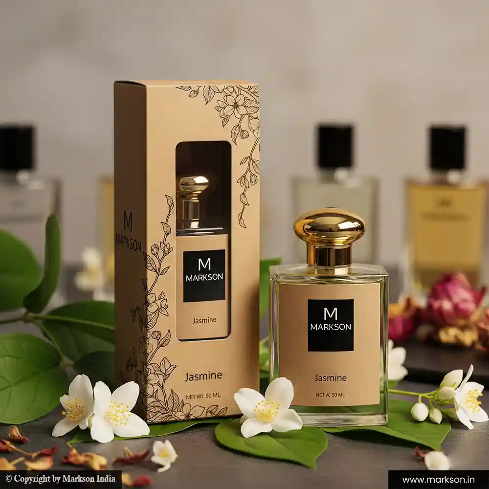 Best 50ML Window Eco Perfume Boxes Manufacturers Near Me Markson India