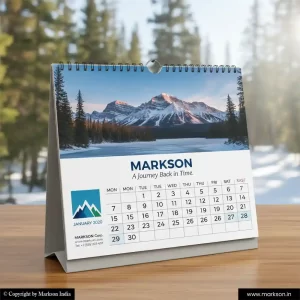 Best Desk Calendars Printing Services Markson India