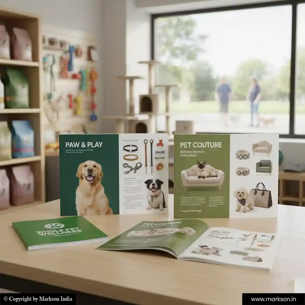 Best Rectangle Catalogue Printing Services Markson India