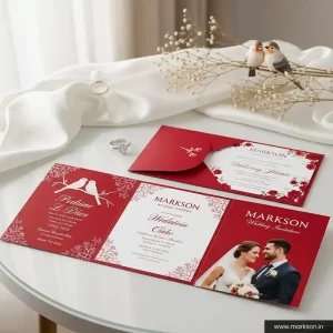Best Wedding Cards Printing Manufacturers Near Me Markson India