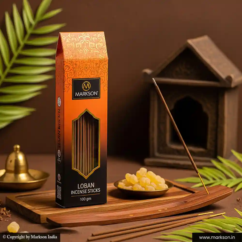 Buy 100g Premium Gable Top Window Incense Stick Boxes wholesale near me Markson India