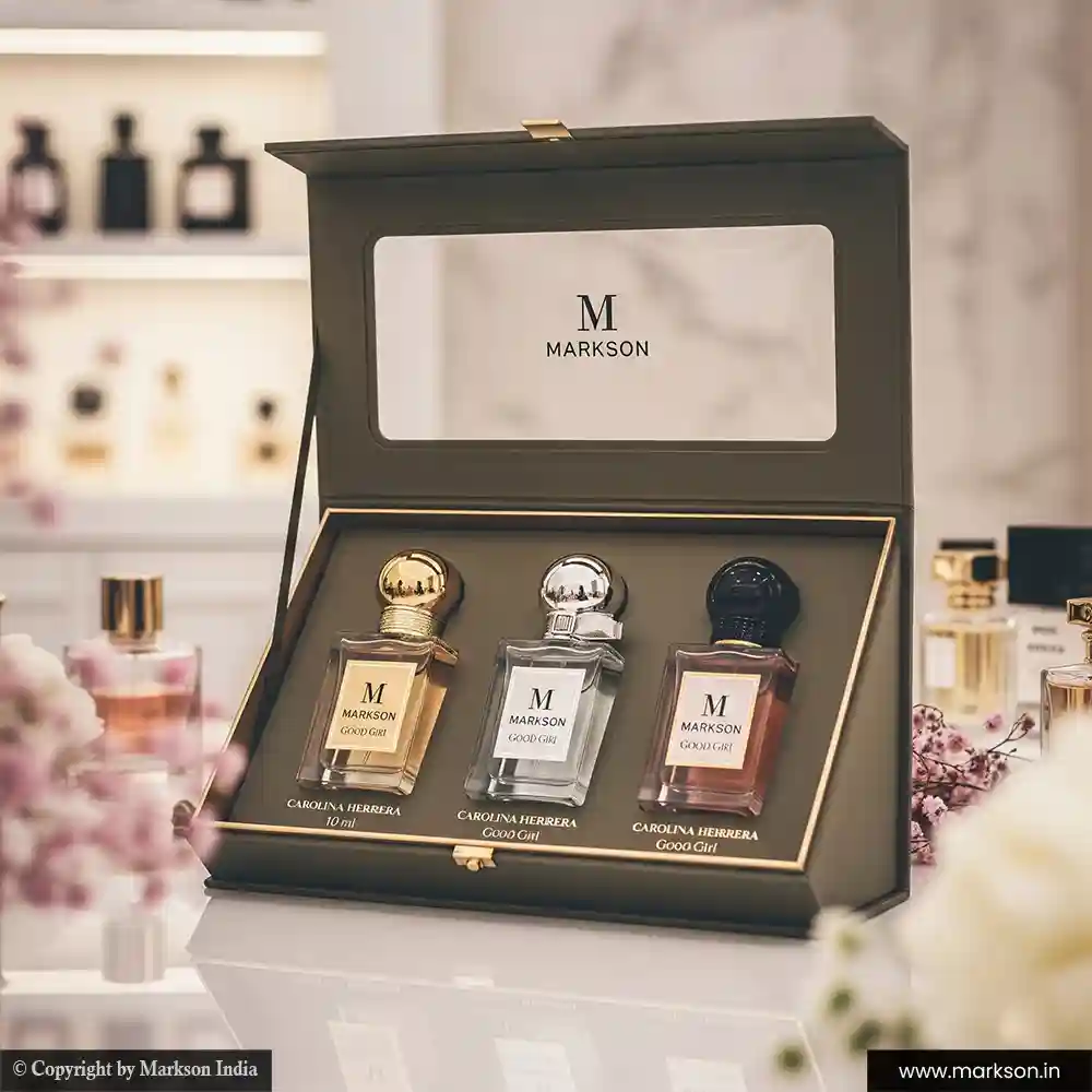 Buy 10ML 3 Window Perfume Kit Boxes wholesale near me Markson India
