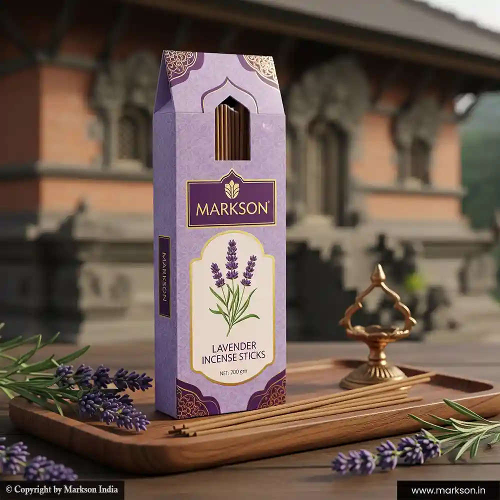 Buy 200g Premium Gable Top Window Incense Stick Boxes wholesale near me Markson India