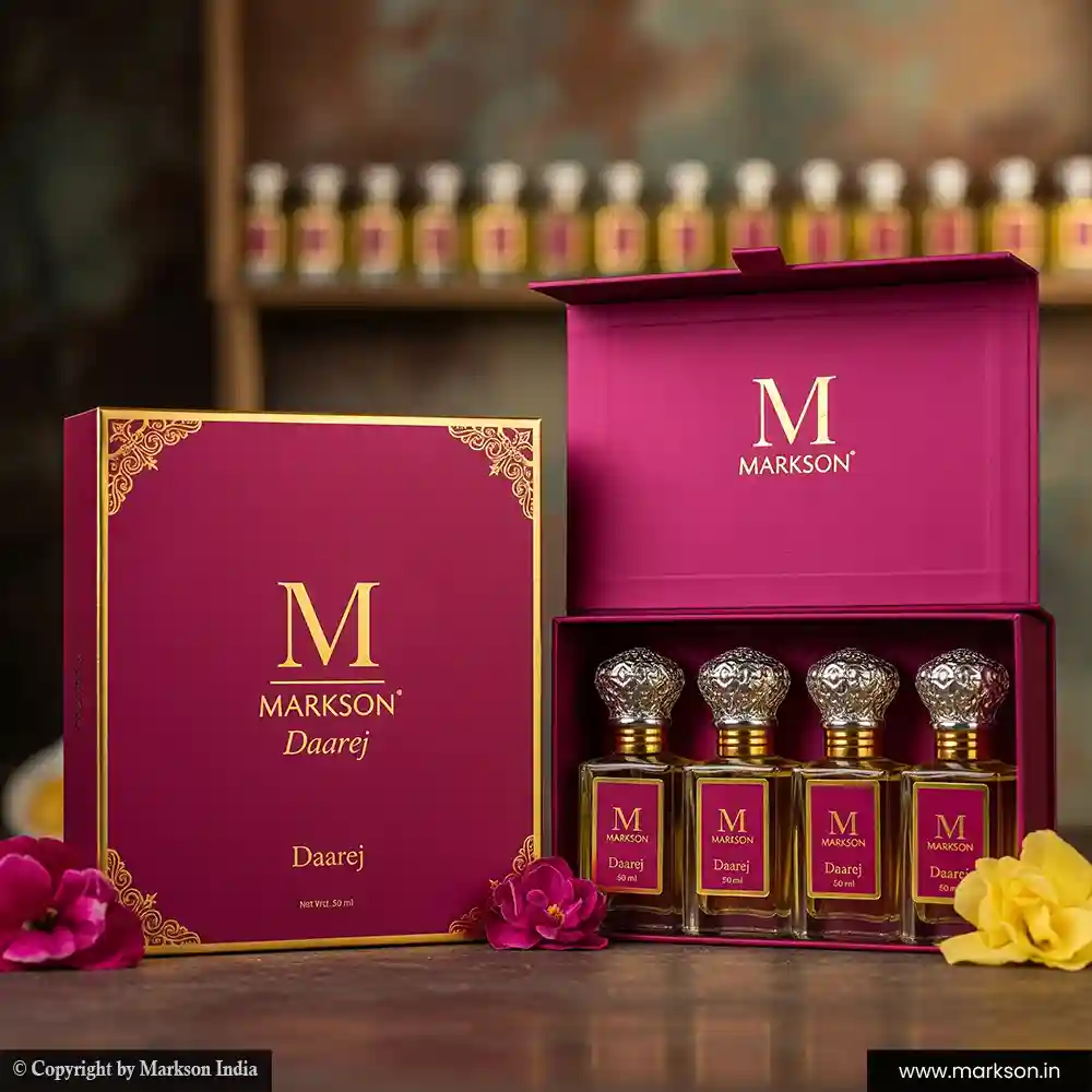 Buy 50ML 4 Attar Kit Boxes wholesale near me Markson India