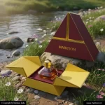Buy Pyramid Perfume Boxes wholesale near me Markson India
