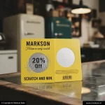 Rectangle Scratch Cards 5 Buy Rectangle Scratch Cards Wholesale Near Me Markson India