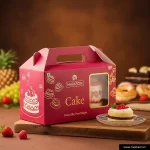 Cake Box With Handle 2 Cake Box With Handle Printing Markson India