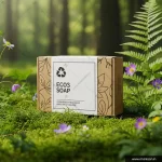 Custom Eco friendly soap packaging boxes