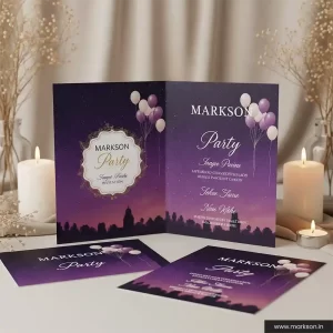 Folded Cards Printing Near Me Markson India