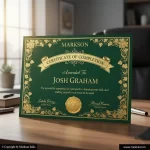 Gold Foil Certificated 1 Buy Gold Foil Certificated Designing Near Me Markson India