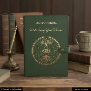 Free Magnetic Lock Diaries Printing Online Markson India