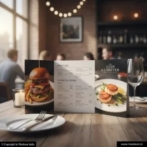 Free Premium Brochures Designing Near Me Markson India