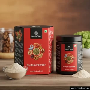 Hexagonal Dietary Food Boxes Printing Near Me Markson India