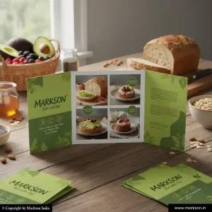 Latest Gate Fold Brochures Mockup Design Markson India