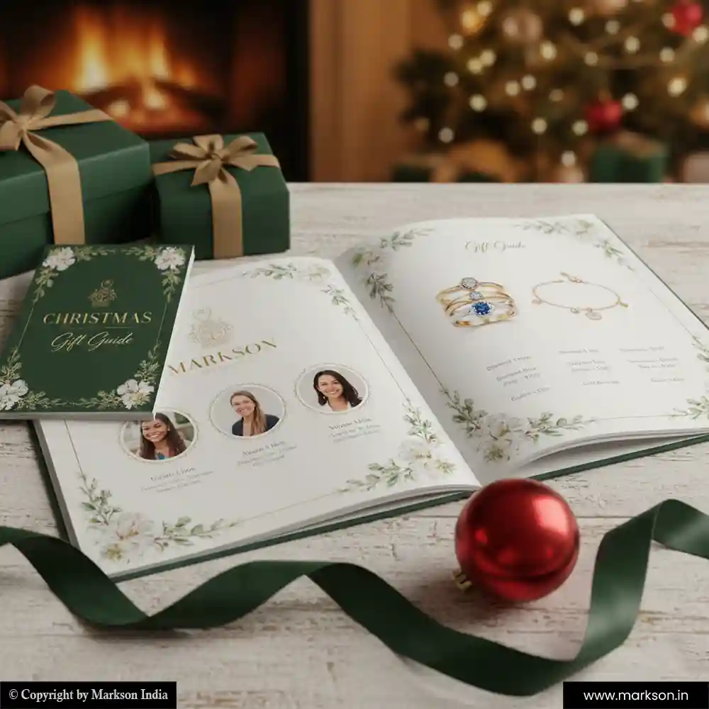 Latest Premium Catalogue Mockup Design Markson India