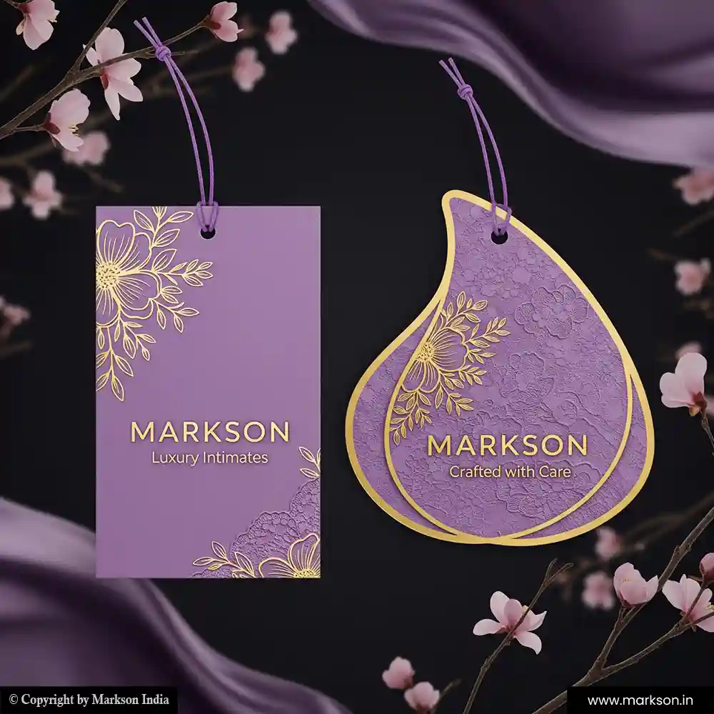 Latest Premium Hang Tags Mockup Design Markson India