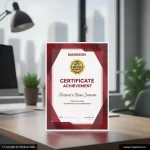 Latest Rectangle Certificates Mockup Design Markson India