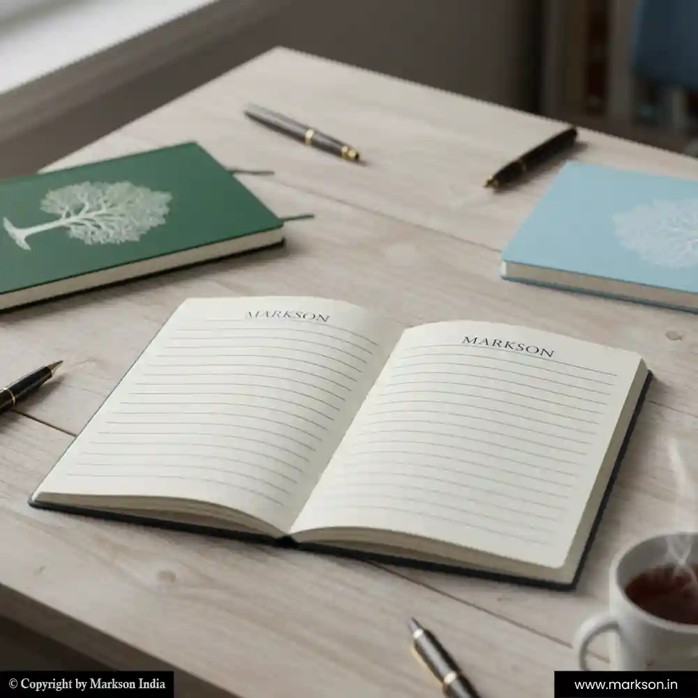 Latest Rectangle Notebook Mockup Design Markson India