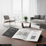Z Fold Leaflets 4 Latest Z Fold Leaflets Mockup Design Markson India