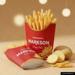 Multicolor French Fries Packaging Sleeves Manufacturers Markson India