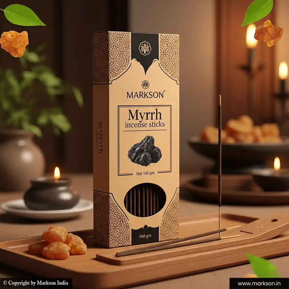 New 100g Eco Friendly Window Incense Stick Boxes Supplier Near Me Markson India