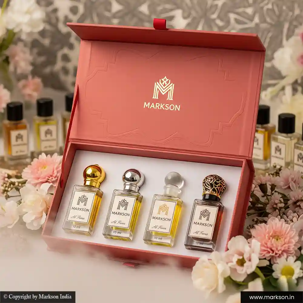 New 10ML 4 Attar Kit Boxes Supplier Near Me Markson India
