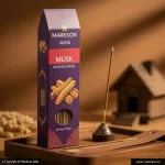 New 200g Standard Gable Top Window Incense Stick Boxes Supplier Near Me Markson India