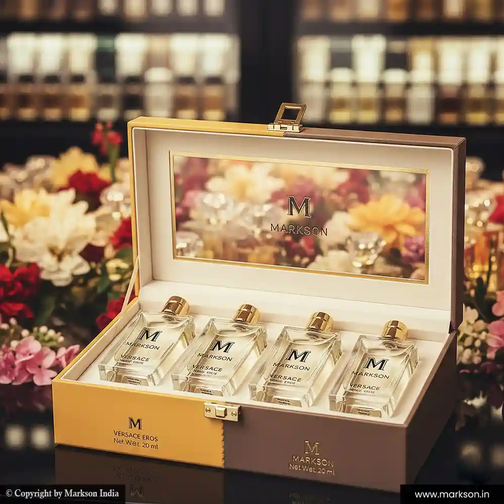 New 20ML 4 Perfume window Kit Boxes Supplier Near Me Markson India