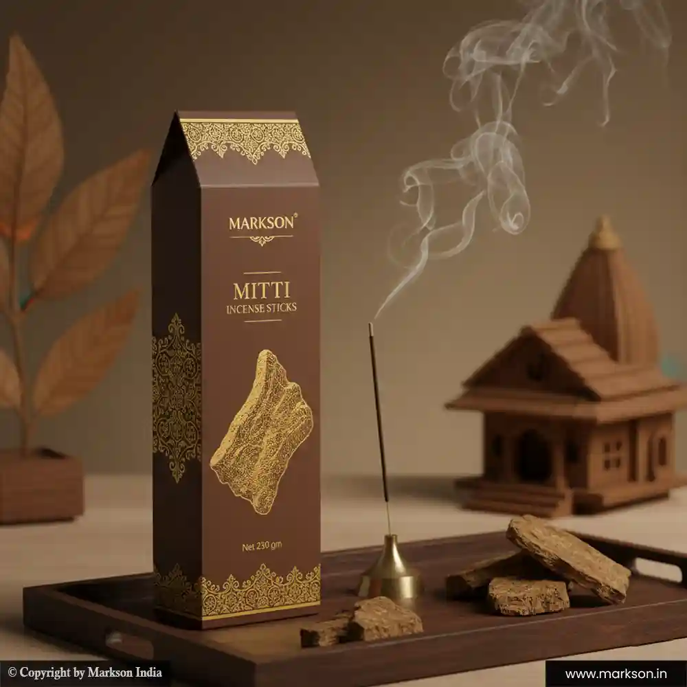 New 250g Premium Gable Top Incense Stick Boxes Supplier Near Me Markson India