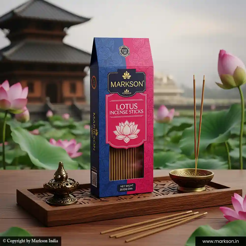 New 250g Premium Gable Top Window Incense Stick Boxes Supplier Near Me Markson India