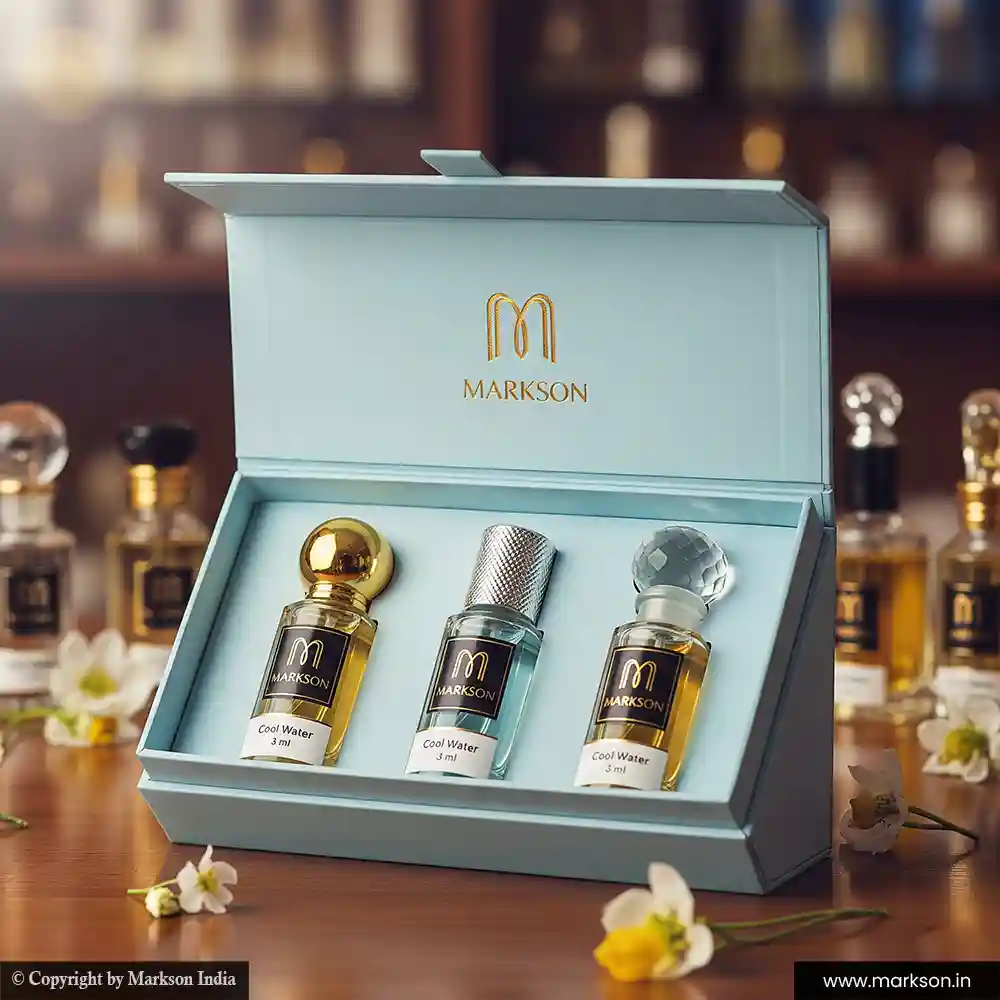 New 3ML 3 Attar Kit Boxes Supplier Near Me Markson India