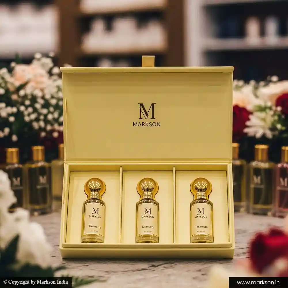 New 50ML 3 Attar Kit Boxes Supplier Near Me Markson India