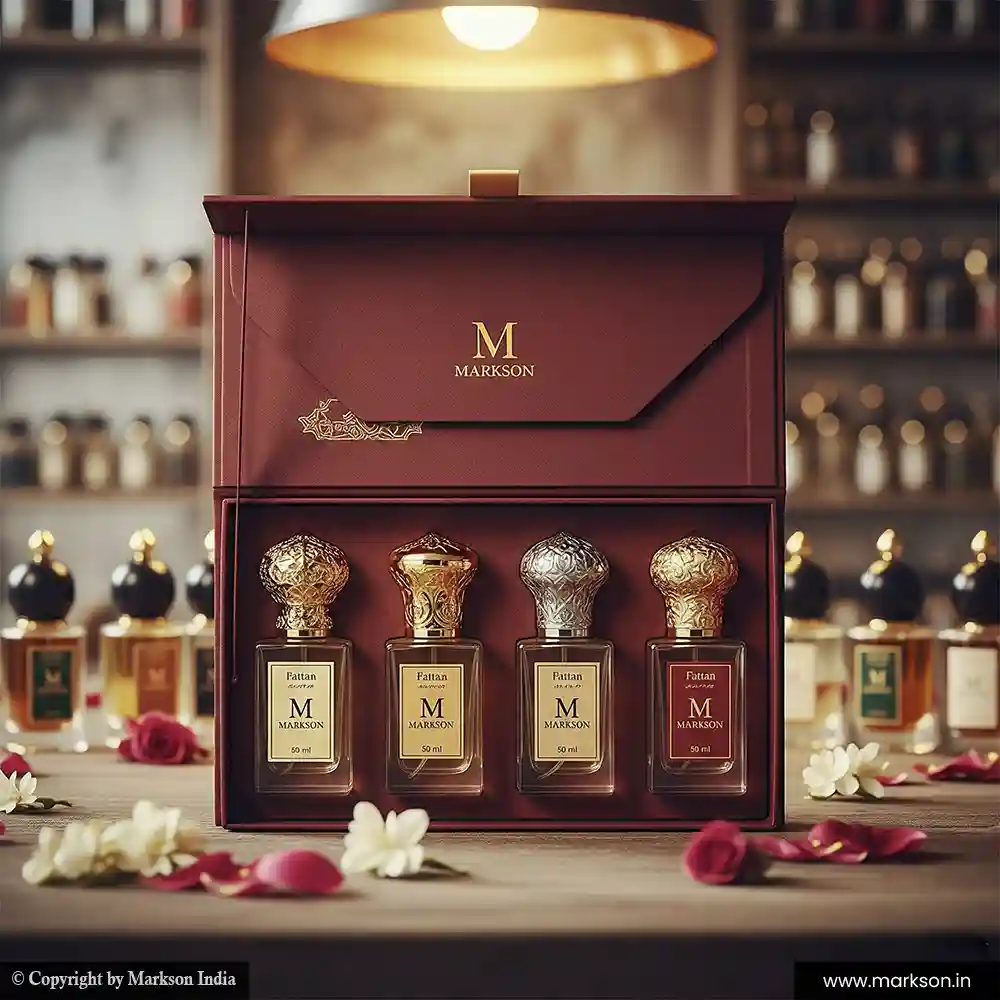 New 50ML 4 Attar Kit Boxes Supplier Near Me Markson India