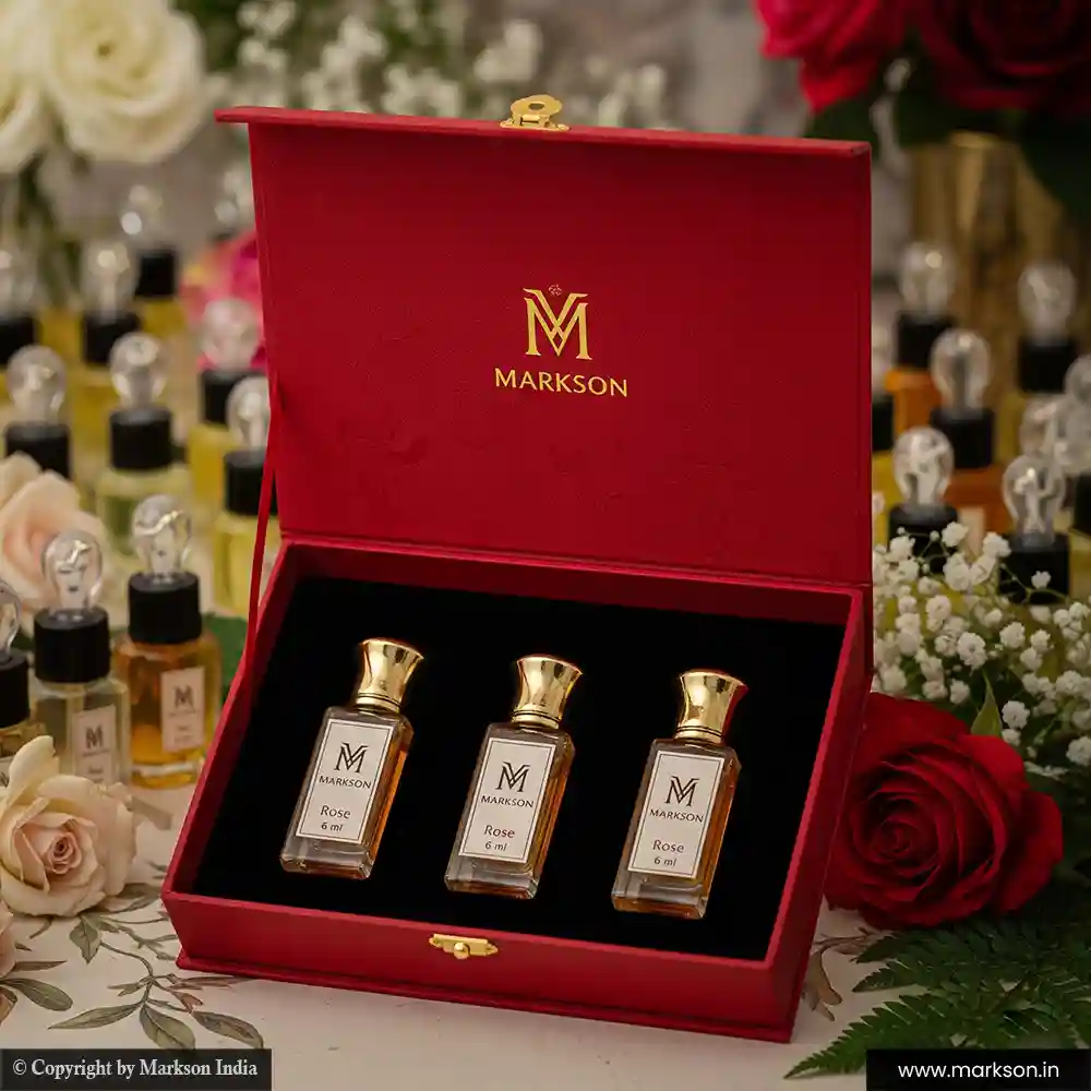 New 6ML 3 Attar Kit Boxes Supplier Near Me Markson India