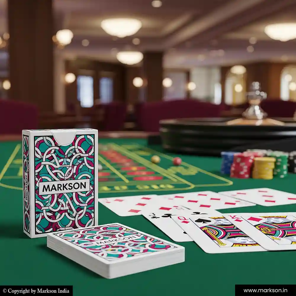 New Custom Cheating Playing Cards Box Printing Near Me Markson India
